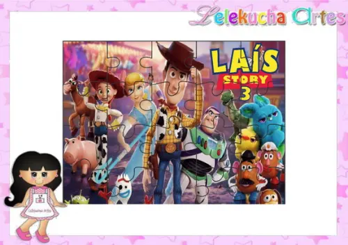 Quebra Cabeça Toy Story