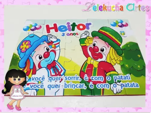 Quebra Cabeça Patati e Patata