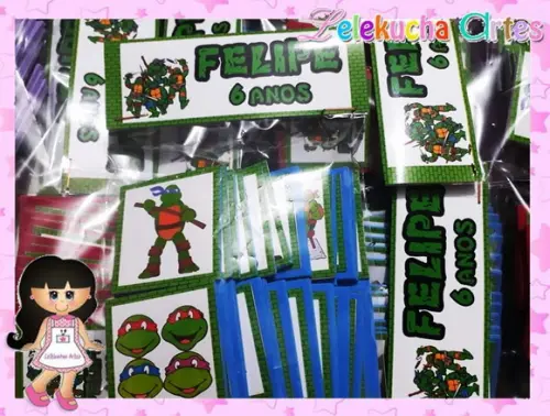 Jogo da memoria Tartarugas Ninjas