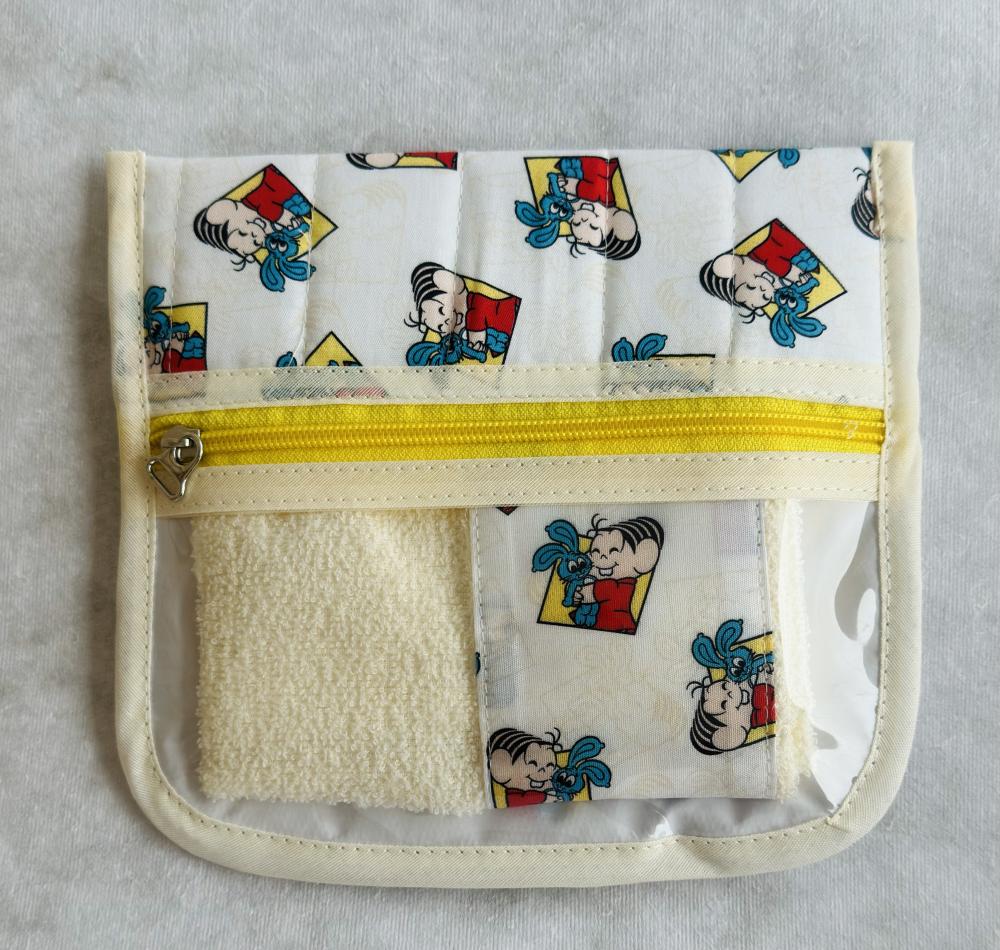 necesser porta escova de dente infantil