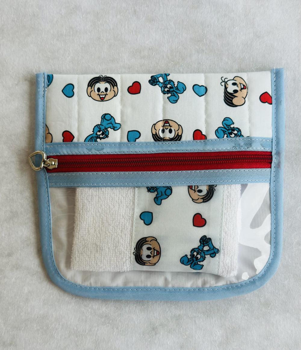 necesser porta escova de dente infantil