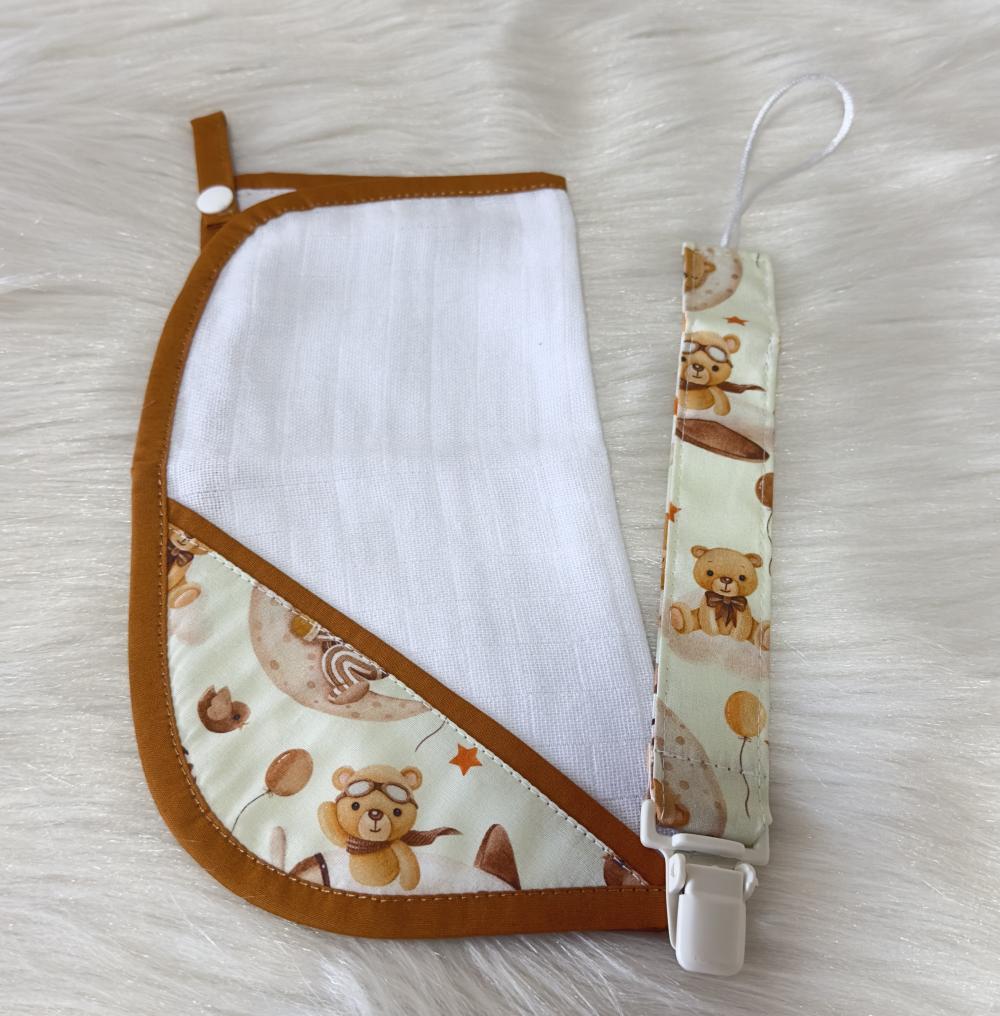 kit babita com prendedor de chupeta