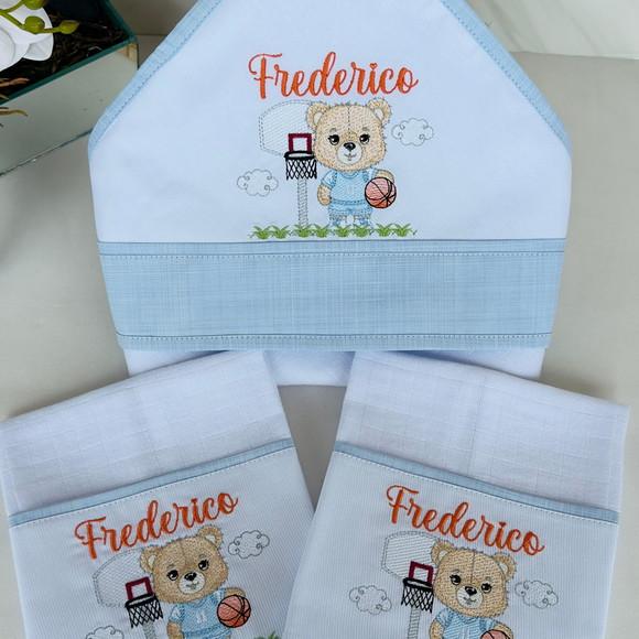 Kit de Fraldas de Boca e Toalha Fralda