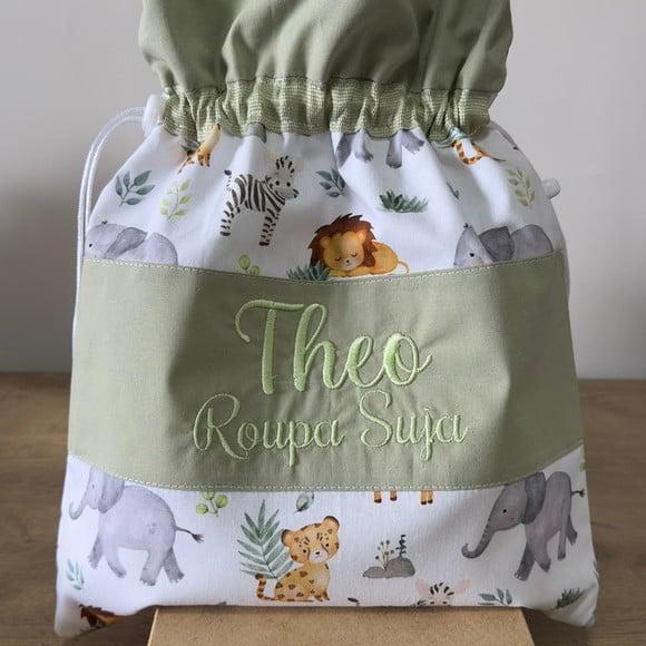 Saquinho Roupa Suja Impermeável Personalizada