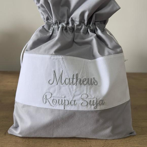 Saquinho Roupa Suja Impermeável Personalizada