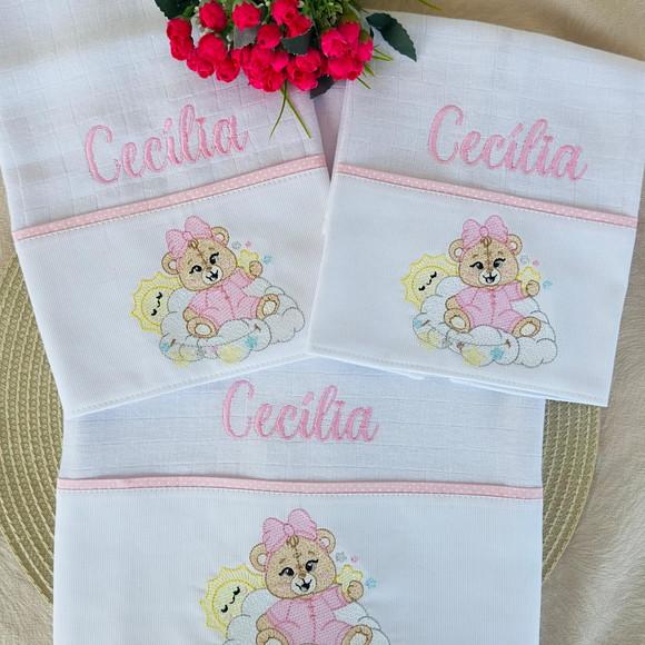 Kit de Fraldas Bordadas