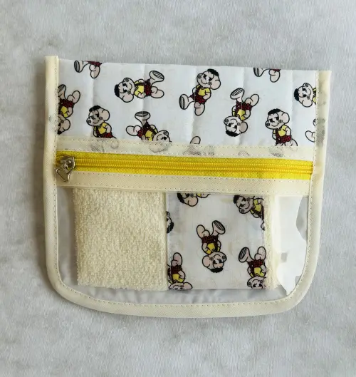 necesser porta escova de dente infantil