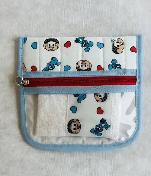 necesser porta escova de dente infantil