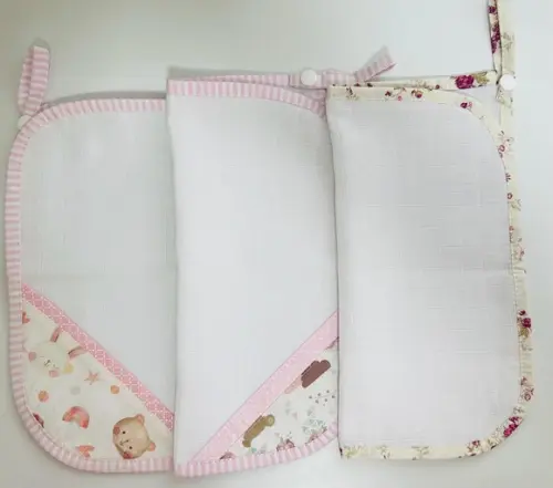 Kit de Babitas Fraldinhas de Boca