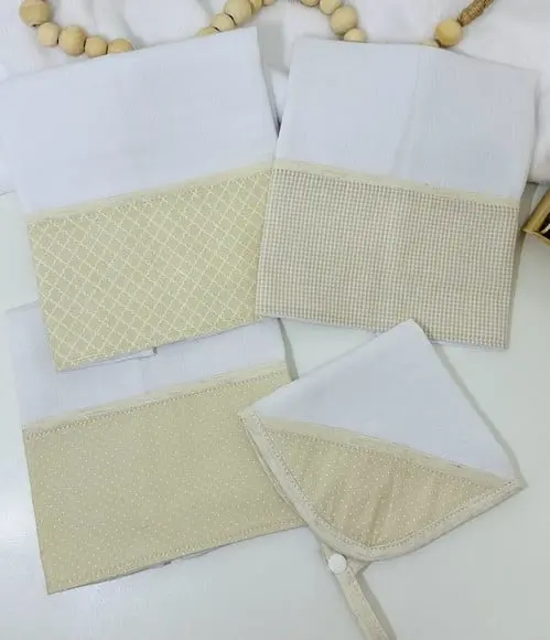 Kit Maternidade Fralda Boca Ombro e Babita