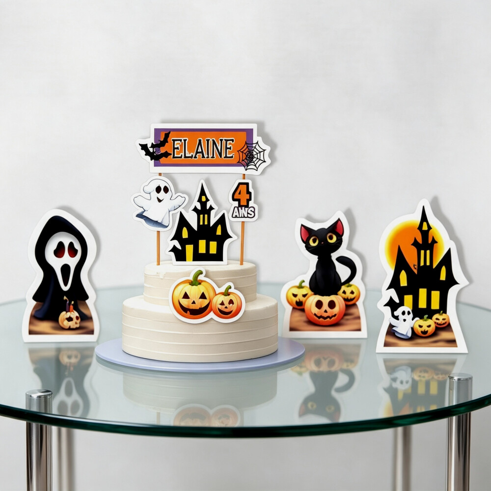 Kit Festa Halloween Papelaria Personalizada | Só um Bolinho
