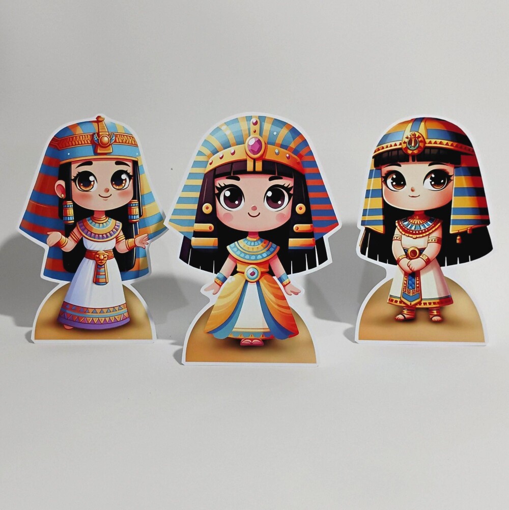 Kit Festa Cleópatra Infantil Menina Papelaria Personalizada