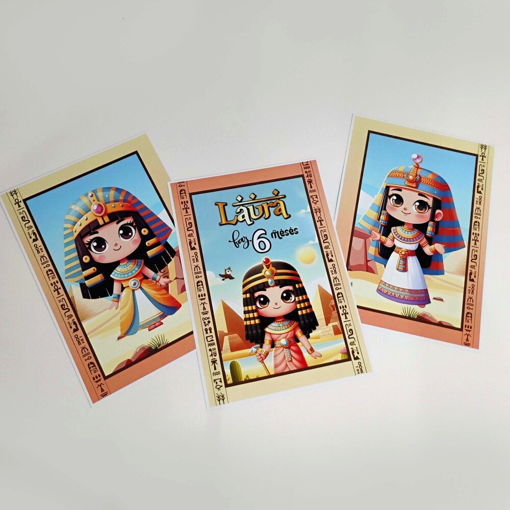 Kit Festa Cleópatra Infantil Menina Papelaria Personalizada