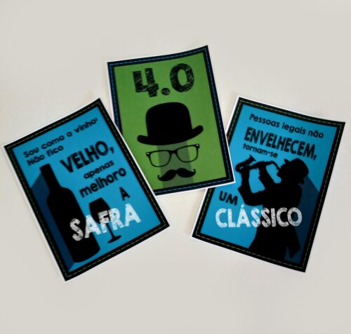 Kit Festa Aniversario Masculino Retro Vintage Bigode