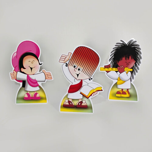 Kit Festa Turma do Cristãozinho Menina Rosa | Só um Bolinho