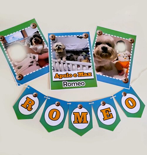 Kit Festa Pets Papelaria Personalizada | Só um Bolinho