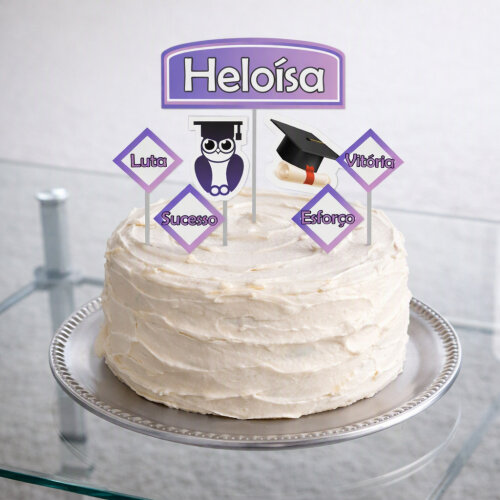 Kit Festa Formatura Graduação Qualquer Curso | Só um Bolinho