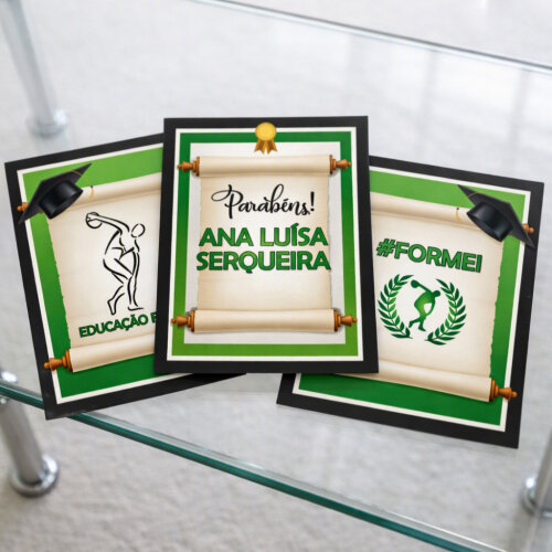 Kit Festa Formatura Graduação Qualquer Curso | Só um Bolinho