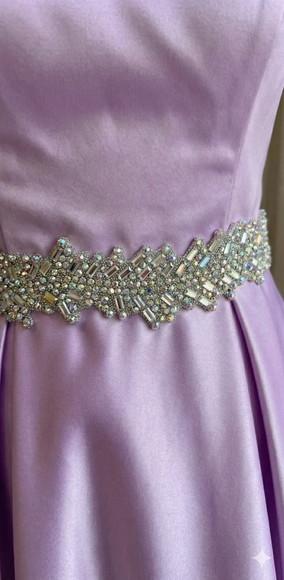 Aplique de Strass e Mini Espelhos 90cm