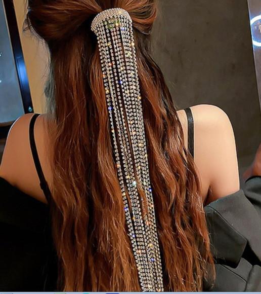 Arranjo De Cabelo Em Strass