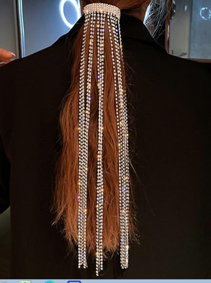 Arranjo De Cabelo Em Strass