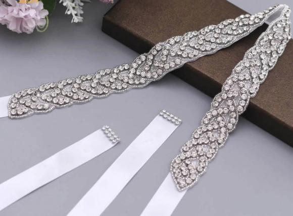 Cinto de de strass entrelaços
