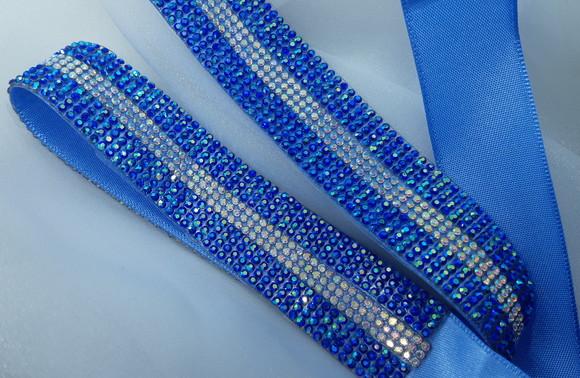 Cinto de Strass Azul