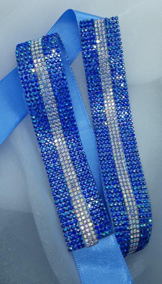 Cinto de Strass Azul