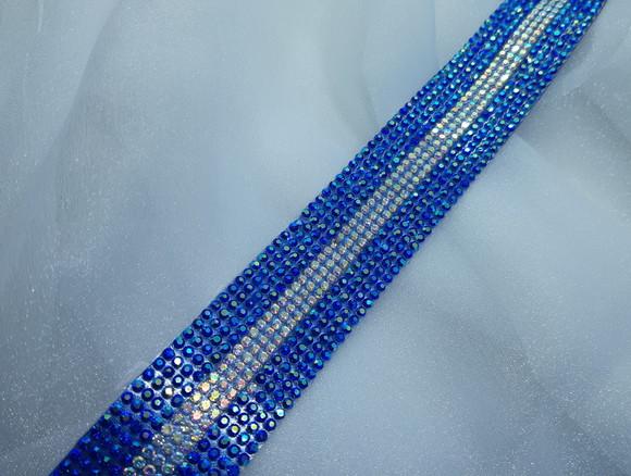 Cinto de Strass Azul