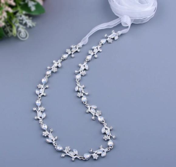 Cinto De Strass Com Pedraria Opala