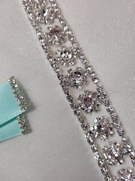 Cinto de Strass Fino e Delicado (até 90cm)