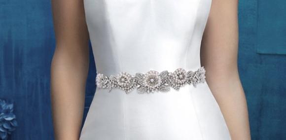 Cinto de Strass Flores de Pérola
