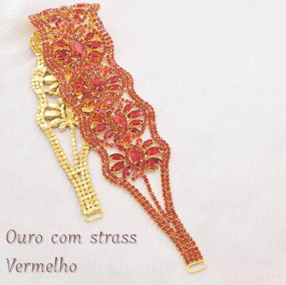 Cinto de Strass Flores em 7 Cores