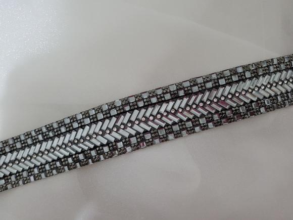 Cinto de strass fumê