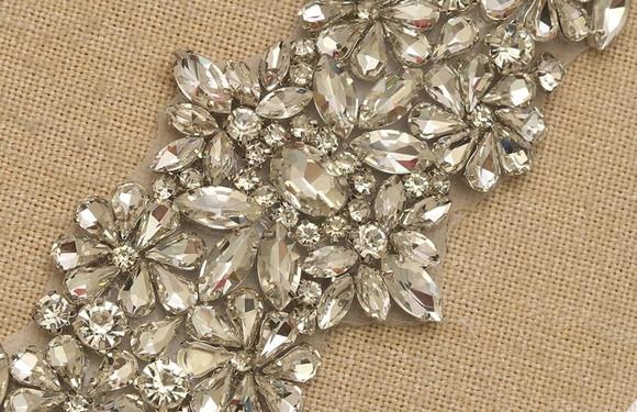 Cinto de Strass Grande para Noiva