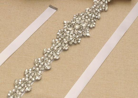 Cinto de Strass Grande para Noiva