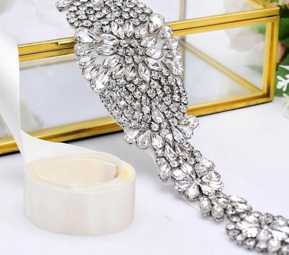 Cinto de Strass Luxo, Prata, Rosé ou Dourado