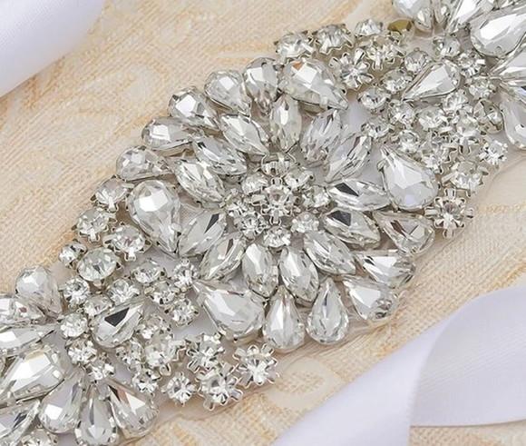 Cinto de Strass para Várias Cores de Fita