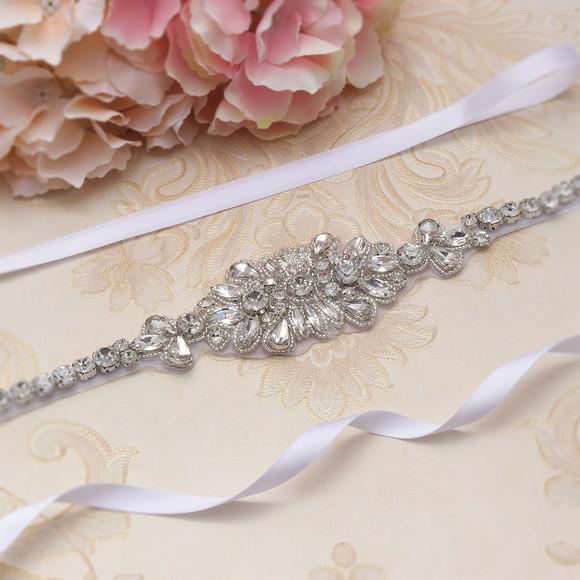 Cinto De Strass Prata