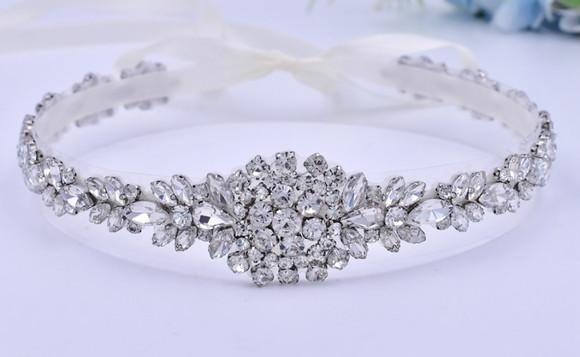 Cinto de Strass Prata com Pedrarias