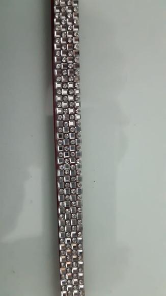 Cinto De Strass Prata Fino Vários Modelos