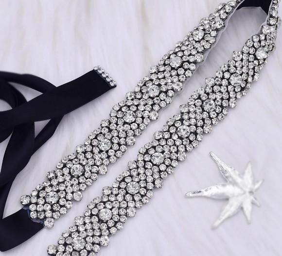 Cinto de Strass Prata Luxuoso