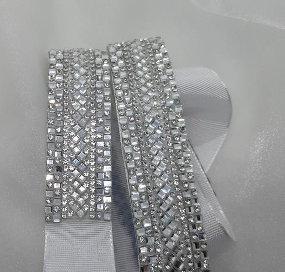 Cinto de Strass Prateado