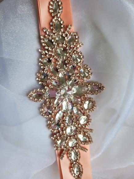 Cinto de Strass Rosé Gold