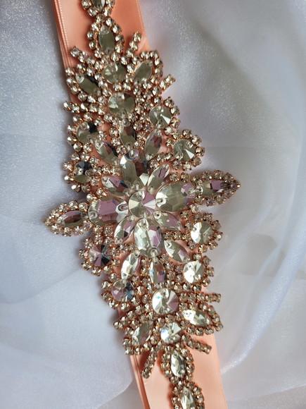 Cinto de Strass Rosé Gold