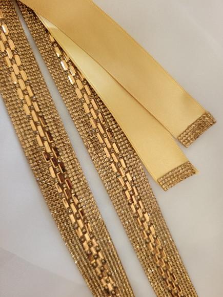 Cinto Dourado Cintura Toda