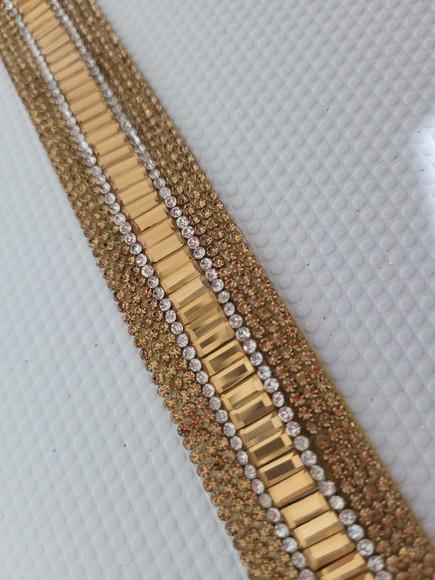 Cinto Dourado Delicado Pronta Entrega