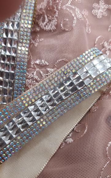Cinto Prata Com Strass Boreal (furta Cor)