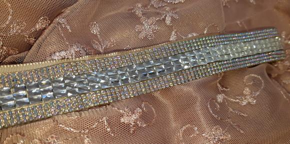 Cinto Prata Com Strass Boreal (furta Cor)
