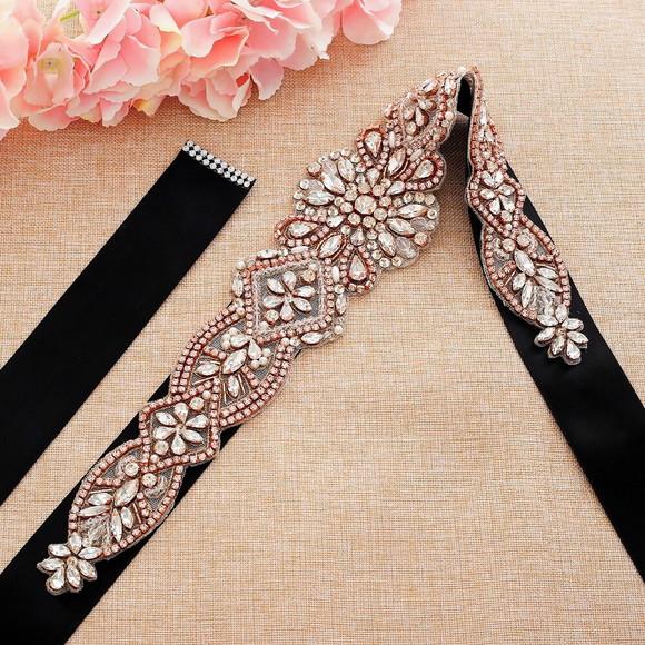 Cinto Rose Gold com Pedrarias